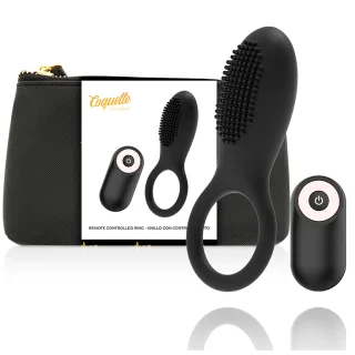 Penisring Chic Desire Cockring mit Fernbedienung Schwarz 3 cm