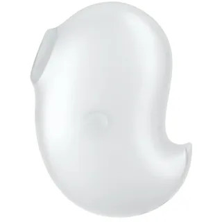 Auflegevibrator Satisfyer Cutie Ghost Druckwellen Weiß