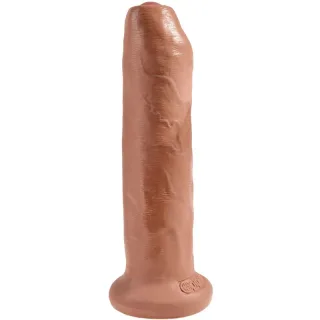 Dildo Uncut Karamell 17,8 cm