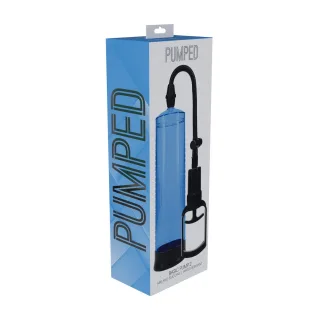 Penispumpe Basic 2 wasserfest Blau 20 x Ø 6,5 cm