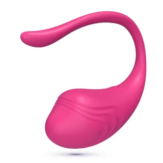 Vibro-Ei Tamago mit Akku und Fernbedienung Rosa 9 x Ø 3,6 cm