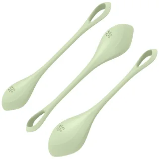 Liebeskugeln Satisfyer Yoni Power 2 Set Grün