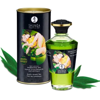 Massageöl Wärmeeffekt Grüner Tee 100 ml