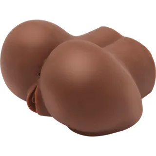 Masturbator Realistischer Big Ass mit Vibration Braun