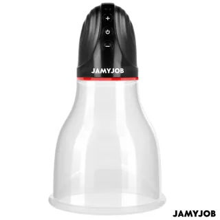 Penispumpe Jamyjob Xpand Lite Hodenpumpe Transparent 22,5 x 12,5 cm