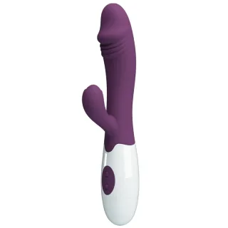 Rabbit-Vibrator Snappy mit 30 Modi Lila