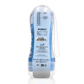 Masturbator Easy Rider strukturiert Blau 15,5 x Ø 7,7 cm