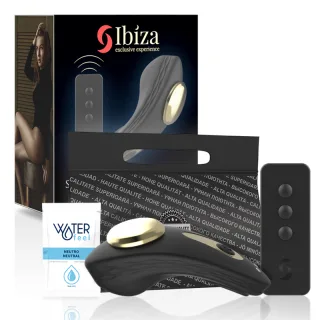 Auflegevibrator Ibiza Technology Panty mit Fernbedienung Schwarz