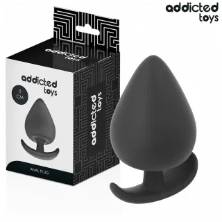 Analplug Größe XXL Schwarz 11 x 6,1 cm