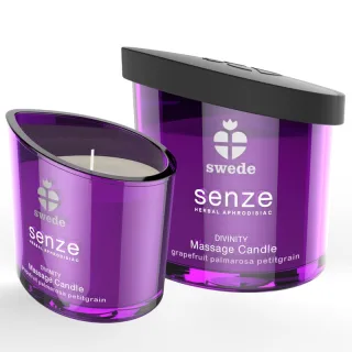 Massagekerze Senze Divinity Grapefruit Palmarosa und Petitgrain 50 ml