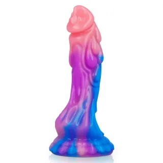 Dildo Ashtar Fantasy in Alien-Form Mehrfarbig 12 x Ø 7,9 cm