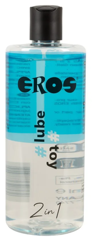 EROS® 2in1 lube &amp; toy wasserbasiertes Gleitgel mit Panthenol 500 ml