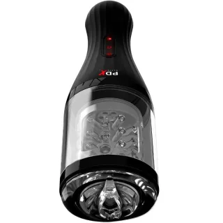 Masturbator PDX Elite Talk Dirty Rotobator mit Ton Schwarz 24,1 cm