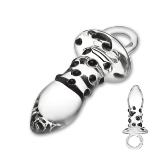 Analplug Stupi Glas 13 x 4,5 cm