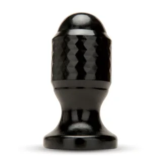 Analplug Diamant Schwarz 9 cm