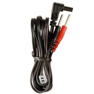 Elektro-Kabel Ersatzkabel Schwarz