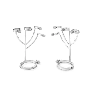 BDSM Handschellen, Handfesseln mit Fingerfessel, im 2er-Set