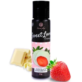 Gleitgel Sweet Love Erdbeere und Weiße Schokolade 60 ml