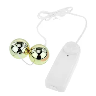 Liebeskugeln Golden Ball mit Vibration Gold 3,2 cm
