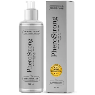 Massageöl PheroStrong by Night für Männer mit Pheromonen 100 ml