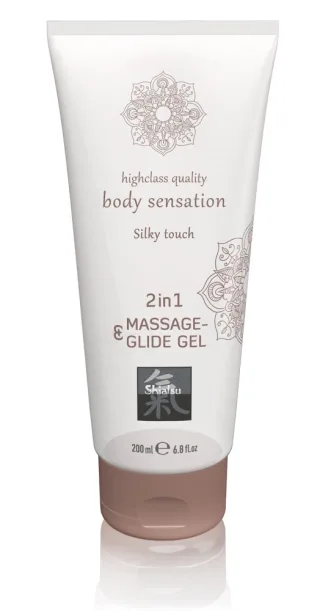 Massage &amp; Glide Gel 2in1 Silky Touch 200 ml