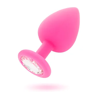Analplug Shelki S Plug Anal Fuchsia 7,2 x 2,8 cm