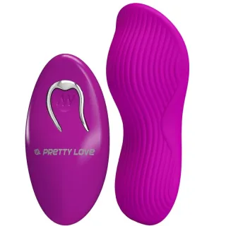 Auflegevibrator Romario mit Funkfernbedienung und 10 Modi Fuchsia