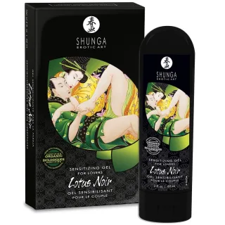 Stimulationsgel Shunga Lotus Noir für Paare 60 ml