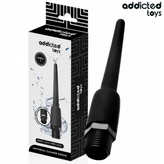 Analdusche mit Universaladapter Modell 1 Schwarz 14,8 x 2,3 cm