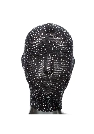 Kopfmaske mit Strassbesatz