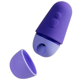 Auflegevibrator Free X mit Deckel Zehn Stufen Lila
