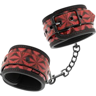 Fußfesseln Begme Red Edition Premium aus veganem Leder