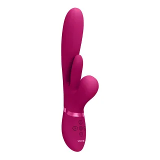 Kura - Rabbitvibrator mit beweglicher Zunge