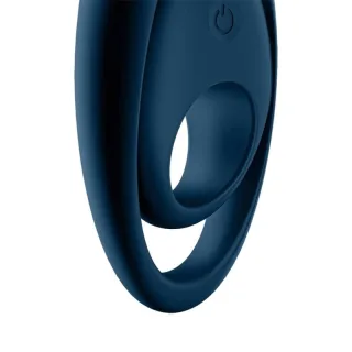 Penisring Satisfyer Glorious Duo Doppelring Blau