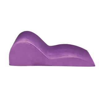 Liebeskissen konturiert Violett 83,8 x Ø 24 cm