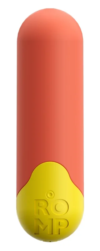 Leichter Minivibrator "Riot" mit 10 Vibrationsmodi Romp Orange