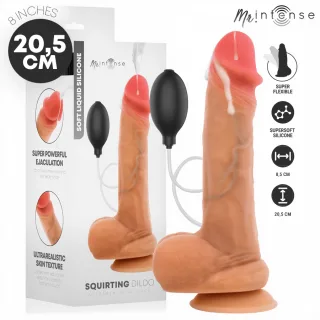 Realistischer Dildo Danny mit Ejakulation Natur 20,5 x 4 cm