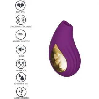 Auflegevibrator Xocoon Divine Love Violett
