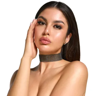 Strass-Halsband