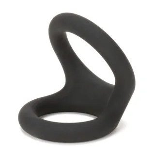 Penisring Tri-O Silikon Schwarz 15 cm