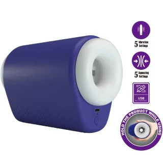 Masturbator DJ Lady mit Quetschfunktion und 5 Modi Lila