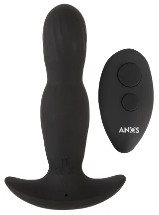 Aufpumpbarer Vibro-Analplug mit 10 Vibrationsmodi und Pumpfunktion + Fernbedienu...