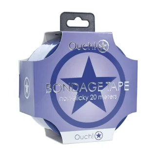 Bondage-Tape aus PVC Marineblau 20 m