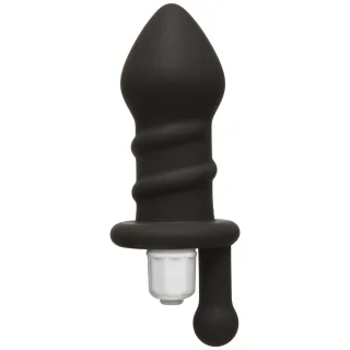 Analplug A-Play Juicy gedreht Schwarz 11,7 x Ø 3,8 cm