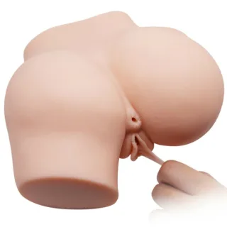 Masturbator Po mit Vagina und Anus mit Vibration Natur