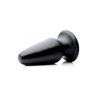 Analplug Gigantor XXXL konisch Schwarz 22,2 x Ø 12,1 cm