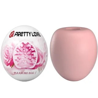 Masturbator-Ei Pleasure Egg I Rosa 5,5 x 6,7 cm