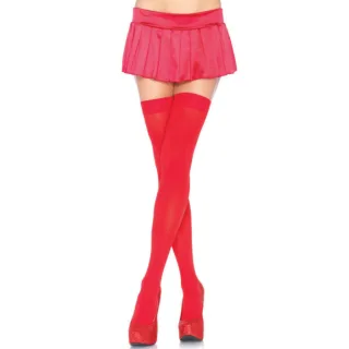 Strümpfe Nylon blickdicht Rot