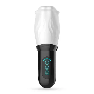 Masturbator Fellatrix mit Rotation Schwarz