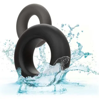 Penisring Alpha Prolong Set mit 2 Ringen Grau